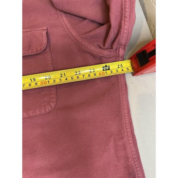 Bonobos Mens Slim Fit Size XXL Pink Button Thick Flannel Long Sleeve Shirt - Picture 7 of 8